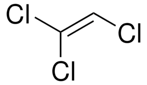 Structure of TRICHLOROETHYLENE