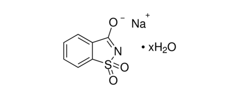 Structure of SACCHARIN SODIUM, USP