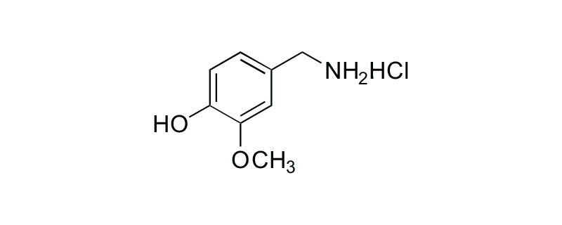 Structure of VANILLYLAMINE HYDROCHLORIDE